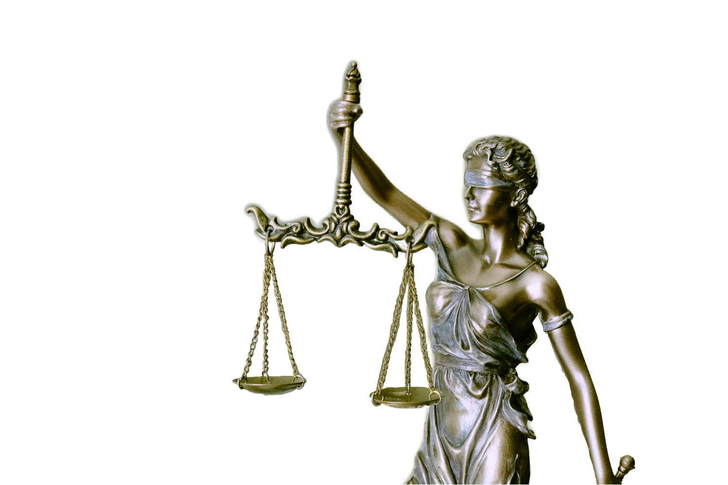 Background image of Lady Justice